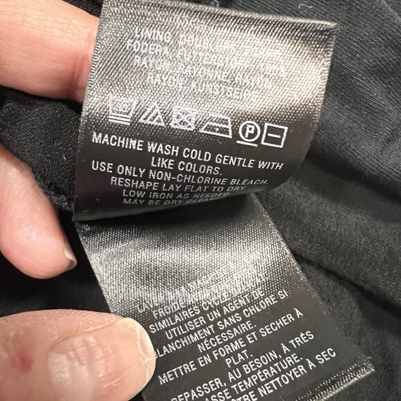 Anthropologie Maeve Elysian Maxi Dress Size XS Black Blue Ivory Colorblock Tank - Picture 11 of 13